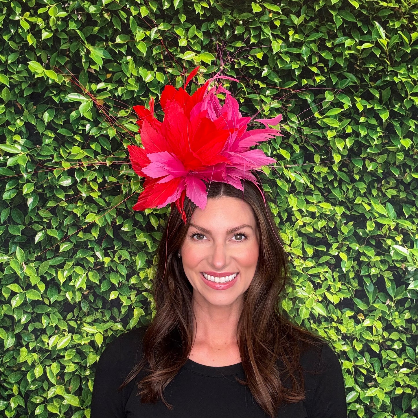 Scarlet : Kentucky Derby Fascinator